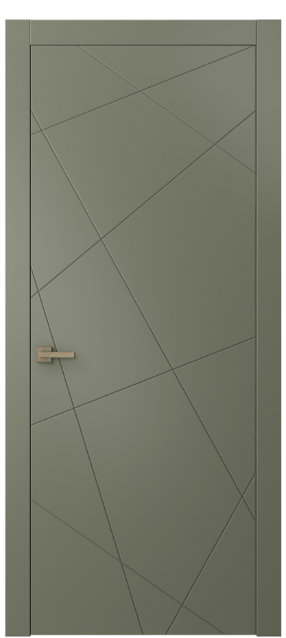 Межкомнатная дверь Linea АКП 8048 Матовый оливковый тёмный  Цена 63299 ₽ | Volhovec