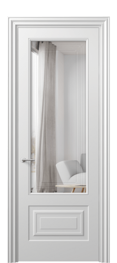 Межкомнатная дверь 8442 МБЛ Двустороннее зеркало с гравировкой. Цвет Матовый белоснежный. Материал Гладкая эмаль. Коллекция Mascot. Фото. Дверь межкомнатная 8442 МБЛ Двустороннее зеркало с гравировкой. Цвет Матовый белоснежный. Материал Гладкая эмаль. Коллекция Mascot. Картинка.