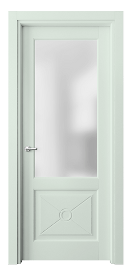 Дверь межкомнатная 6362 NCS S 1005-B80G. Цвет NCS NCS S 1005-B80G. Материал Гладкая эмаль. Коллекция Тоскана Литера. Картинка.