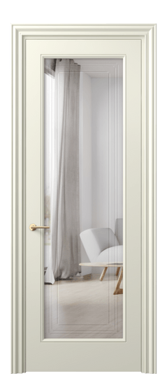 Межкомнатная дверь 8400 ММБ Двустороннее зеркало с гравировкой. Цвет Матовый молочно-белый. Материал Гладкая эмаль. Коллекция Mascot. Фото. Дверь межкомнатная 8400 ММБ Двустороннее зеркало с гравировкой. Цвет Матовый молочно-белый. Материал Гладкая эмаль. Коллекция Mascot. Картинка.