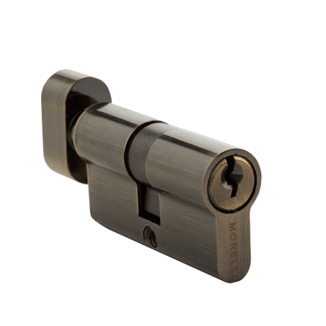 Фурнитура для дверей Цилиндр ключ-завертка. Цвет Бронза. Коллекция Цилиндр ключ-завертка. Картинка.