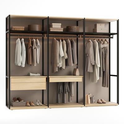 Мебель Гардеробные Модуле. Цвет Дуб Каселла натуральный. Материал ЛДСП древесный. Коллекция Идея 2. Картинка.