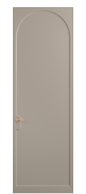 Дверь межкомнатная 7503 МБСК. Цвет Матовый бисквитный. Материал Гладкая эмаль. Коллекция Софтформ. Картинка.